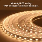 Viva AURA fürdőszoba tükör - érintőkapcsolós - páramenetesítős - órával - LED - ÁLLÓ - 60 x 80 cm