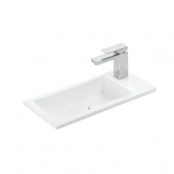   Sanovit ATRIA - porcelán mosdókagyló- kézmosó - jobb csaplyukas - 50 x 25 cm
