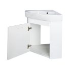 Viva STYLE Arda sarokszekrény CeraStyle Arda porcelán sarokmosdóval 46 x 46 cm - BALOS