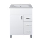 Viva STYLE Karina 65 lábon álló fürdőszobabútor 3 fiókos Sanovit ATRIA 9065 mosdóval 65 x 45,5 cm