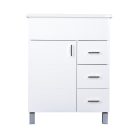 Viva STYLE Karina 65 lábon álló fürdőszobabútor 3 fiókos Sanovit ATRIA 9065 mosdóval 65 x 45,5 cm
