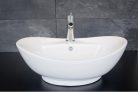 Gondola 59 - PULTRA ültethető - Top Counter - porcelán mosdó - 59 x 39 x 21 cm