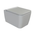 CeraStyle IBIZA / HERA WC ülőke - MATT SZÜRKE - duroplast - lecsapódásgátlós - könnyen levehető