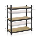 Nagy teherbírású polc P 70x30x150 cm 150 kg