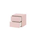 Boxie 2 fiókos fali szekrény 40x40x37 cm pink