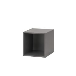 Boxie nyitott fali szekrény 40x40x37 cm antracit