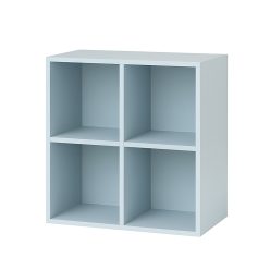 Boxie nyitott fali szekrény 80x80x37 cm kék