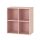 Boxie nyitott fali szekrény 80x80x37 cm pink